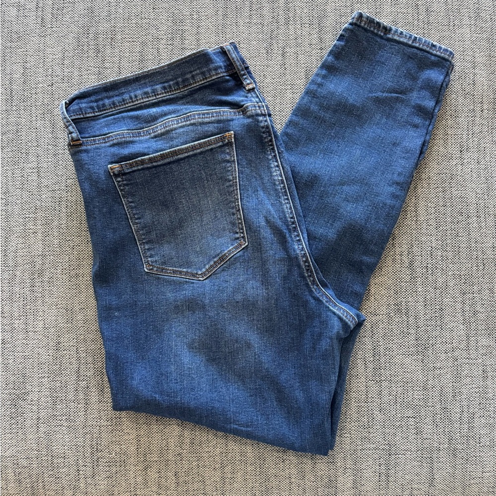 GAP Distressed True Skinny Jeans